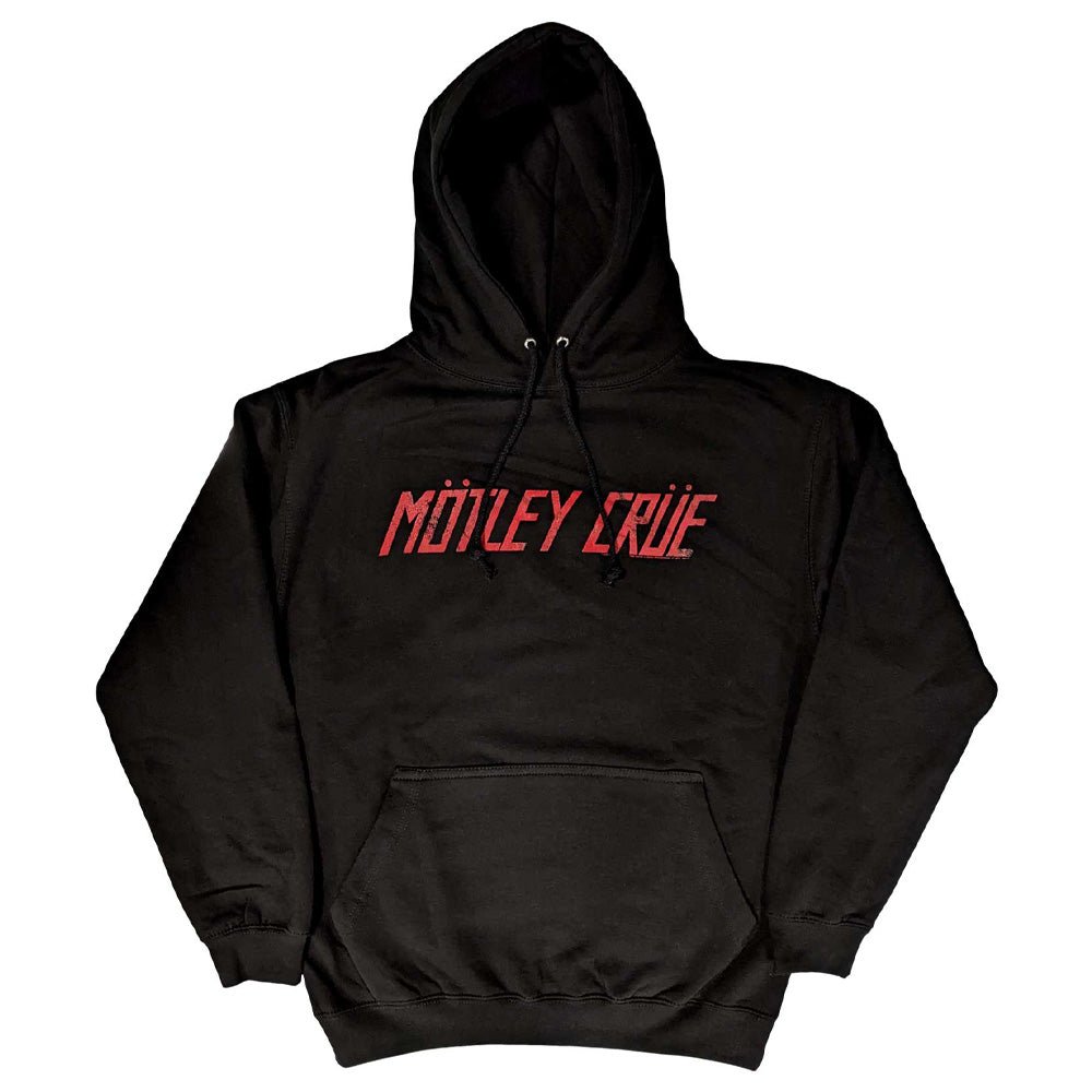 MOTLEY CRUE モトリークルー (来日 40周年 ) - Distressed Logo / パーカー・スウェット / メンズ - PGS